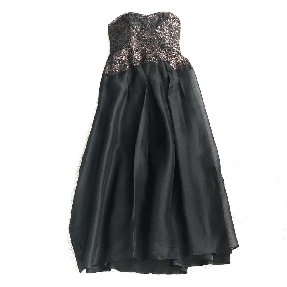 Kay Unger Silk Cocktail Gown